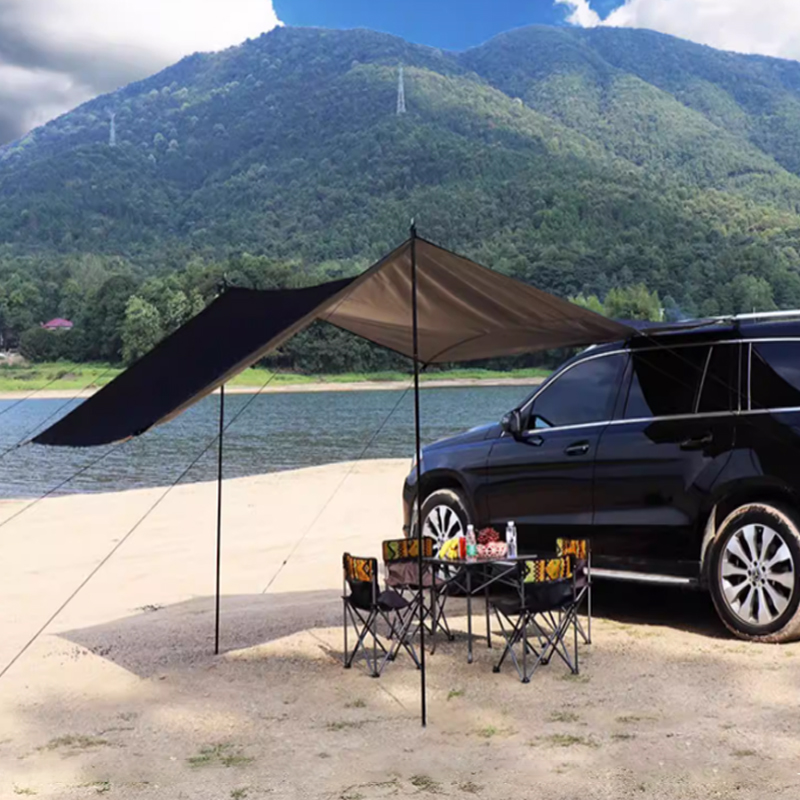 Outdoor Camping Van Tent - مظلة جانبية قابلة للسحب للسيارة، خيمة