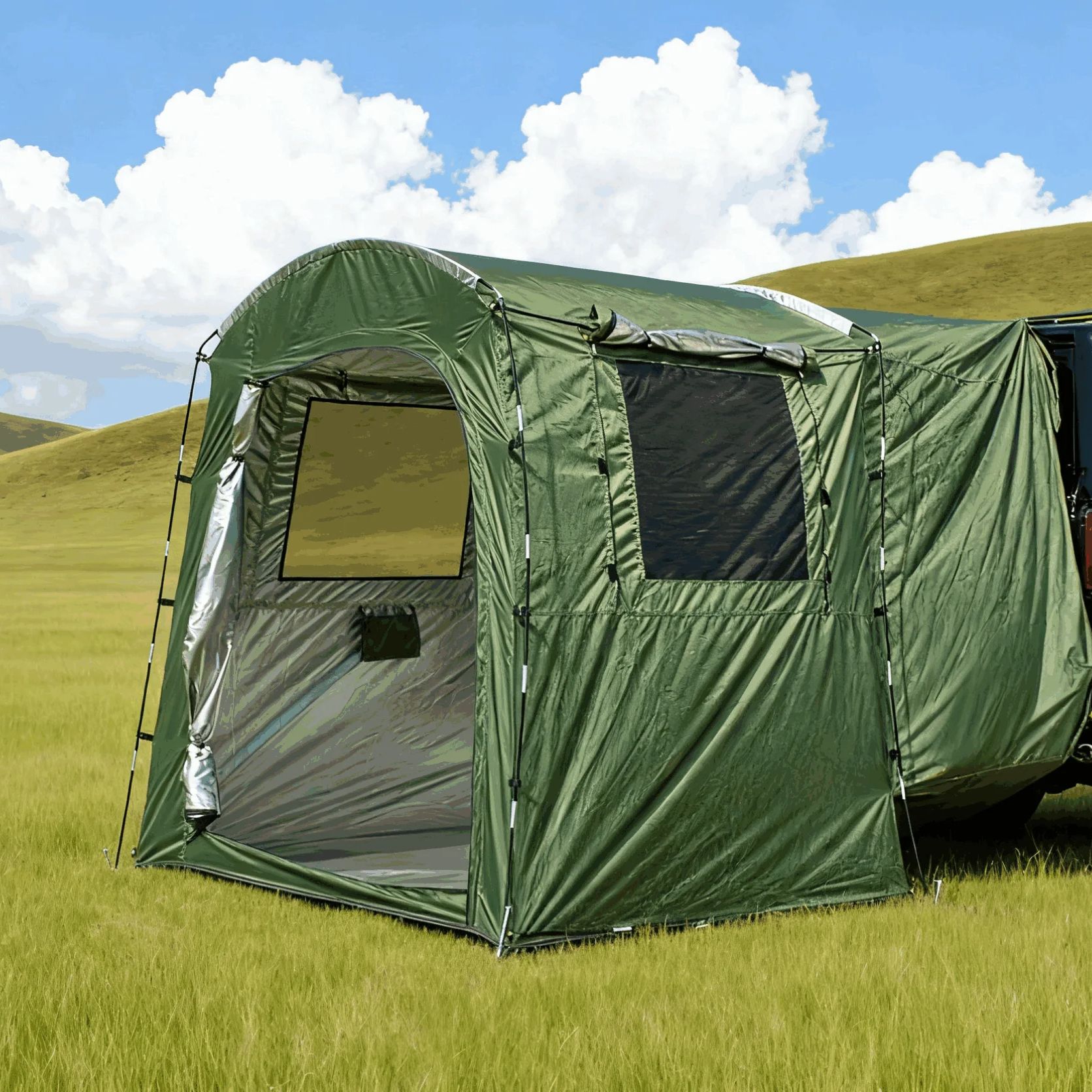 Outdoor Camping Van Tent - في الهواء الطلق الجذع تمديد خيمة