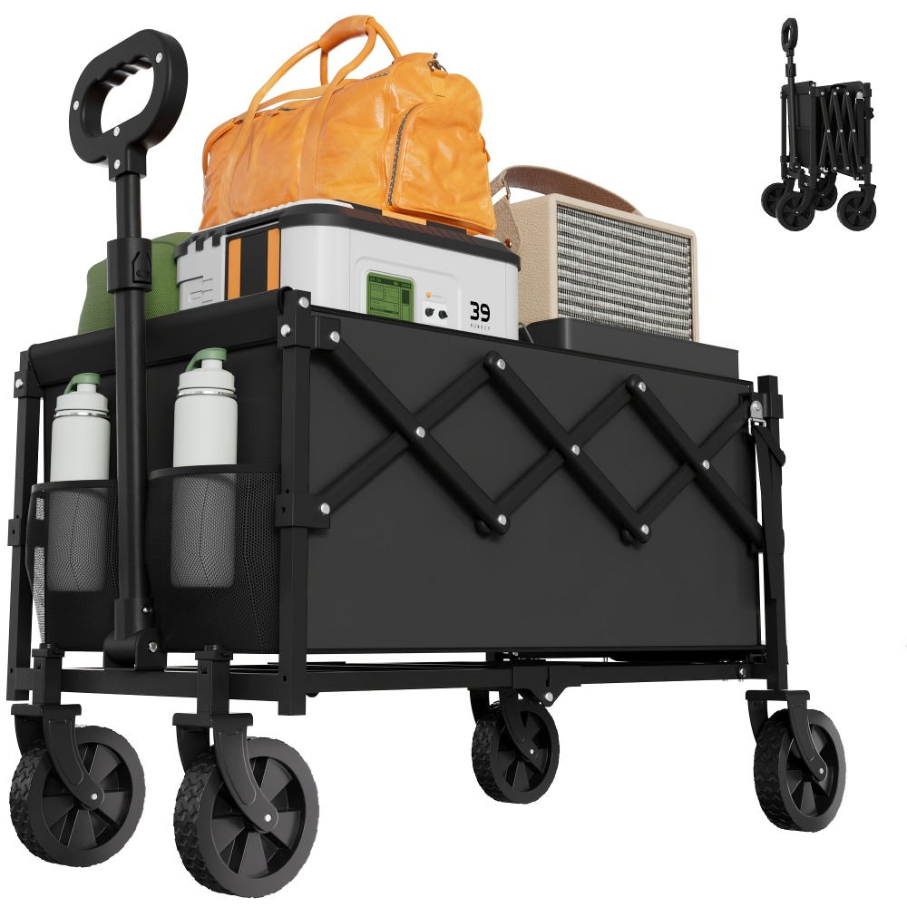 Outdoor Camping Trolley - عربة حديقة قابلة للطي بسعة 360