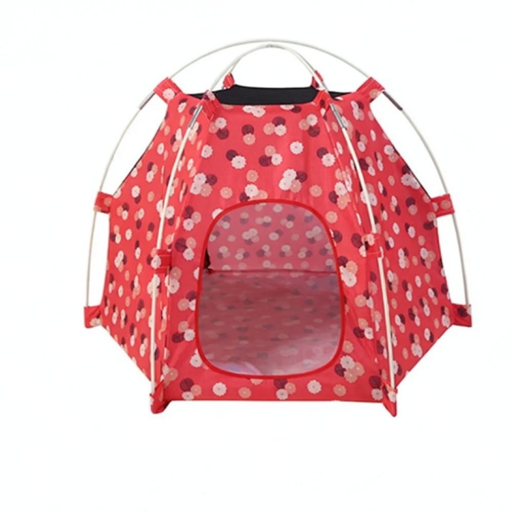 خيمة محمولة للكلاب، بيت خارجي  - مراجعة Outdoor Camping Dog Bed وسعره
