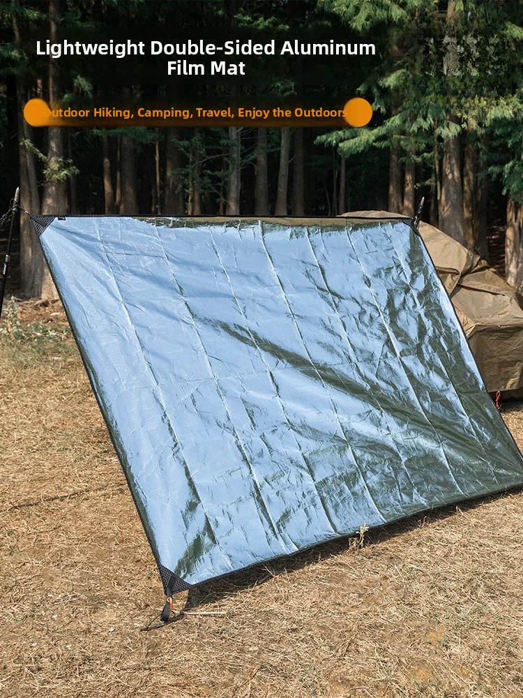 بساط تخييم من رقائق الألومنيوم - مراجعة Outdoor Camping Rugs وسعره