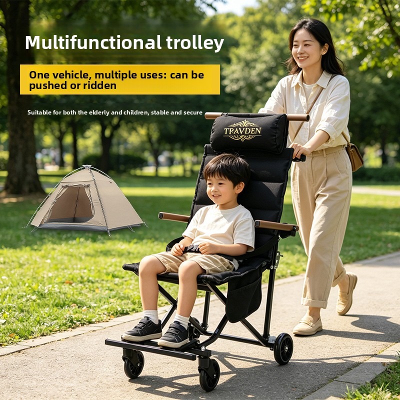 كرسي قابل للطي للاستخدام الخار - مراجعة Outdoor Camping Trolley وسعره